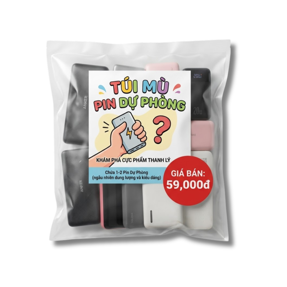 Pin Dự Phòng COMBO 2 CHIẾC, Thanh Lý Sân Bay | Đã Qua Sử Dụng, Nhiều Thương Hiệu, Dung Lượng Chuẩn