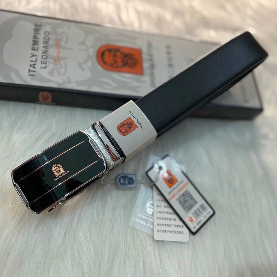 Thắt Lưng Nam Khóa Tự Động Cao Cấp | Dài 1m1 Thiết Kế Sang Trọng