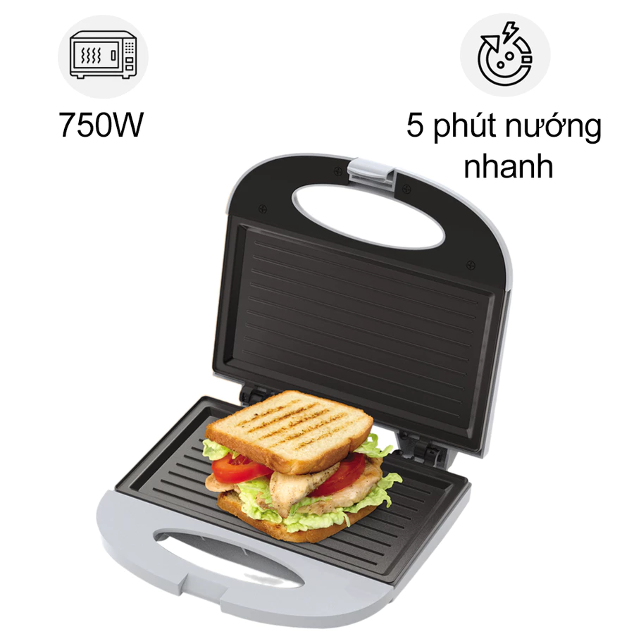 Máy Kẹp Nướng Bánh Sandwich Simplehome SLS1058